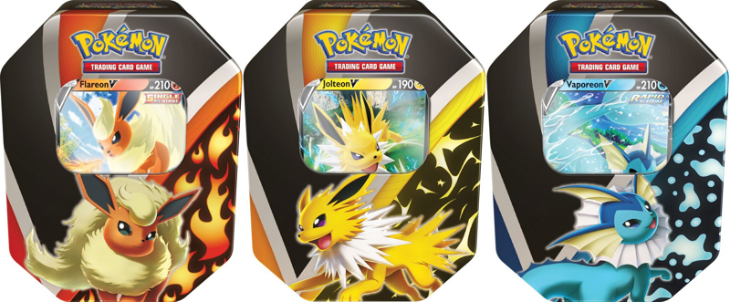 Eevee Evolutions Tin - Assortment