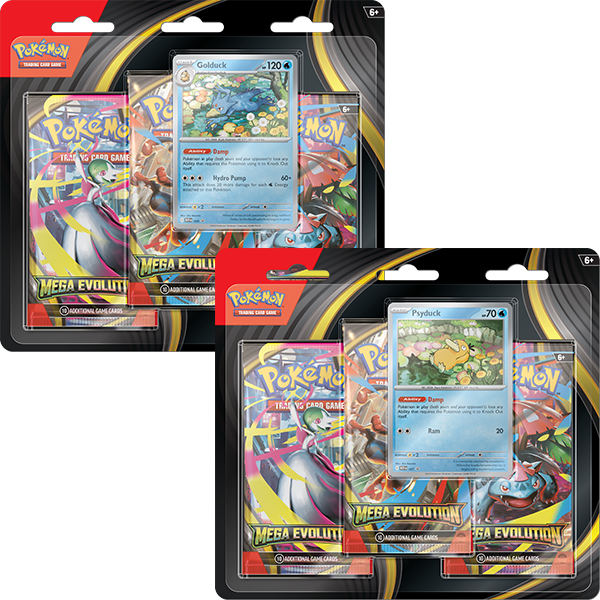 MEG1.0 - Mega Evolution 3-Pack Blister (Assortment)