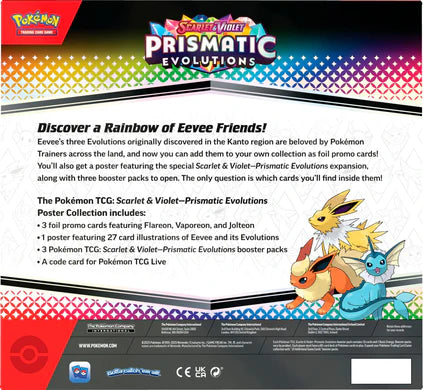 SV8.5 - Prismatic Evolutions Poster Collection
