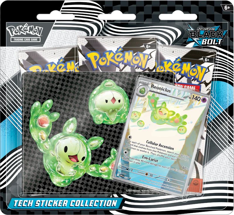 SV10.5 - Black Bolt Tech Sticker Collection Reuniclus